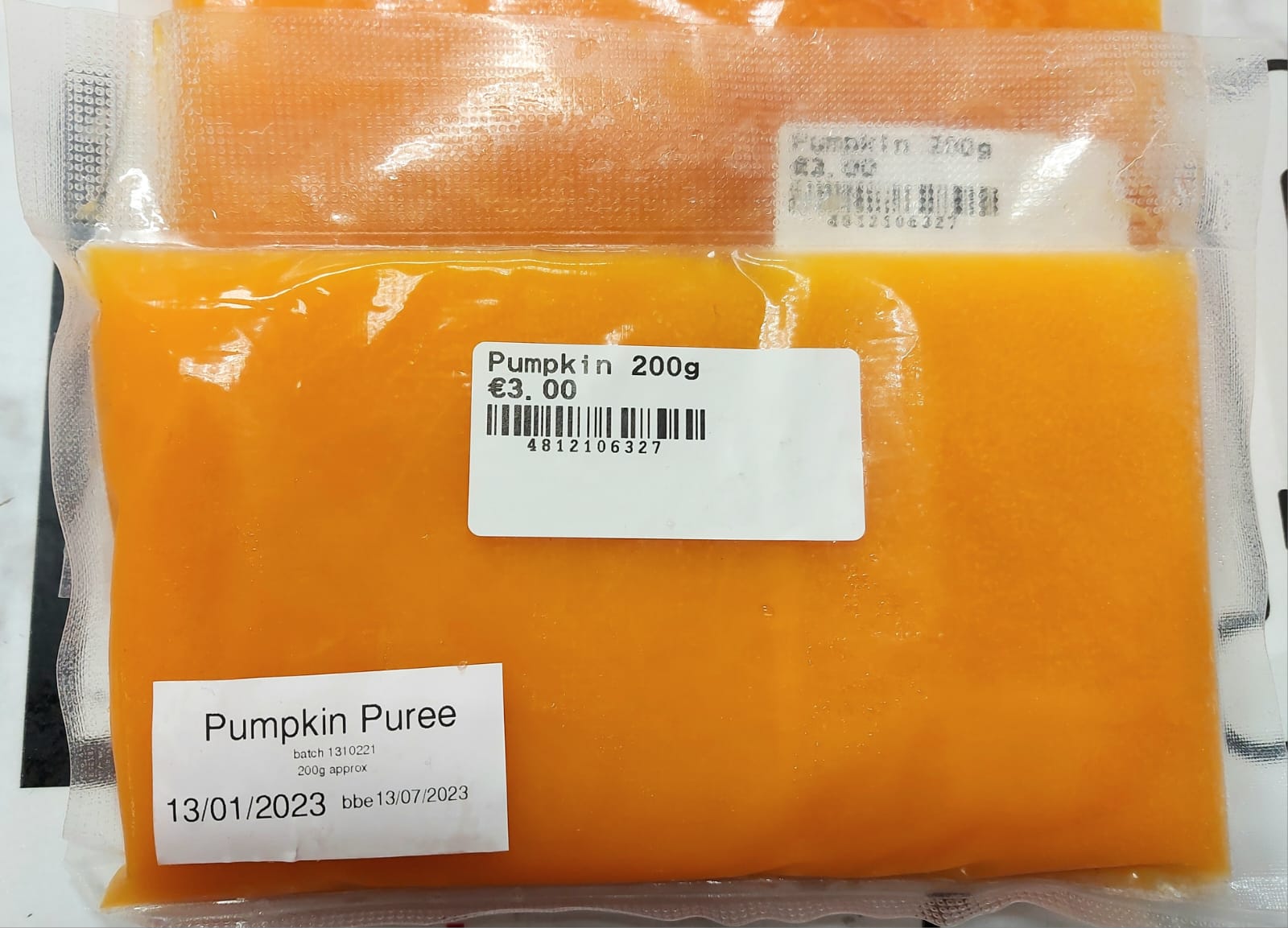 Pumpkin Puree 200g
