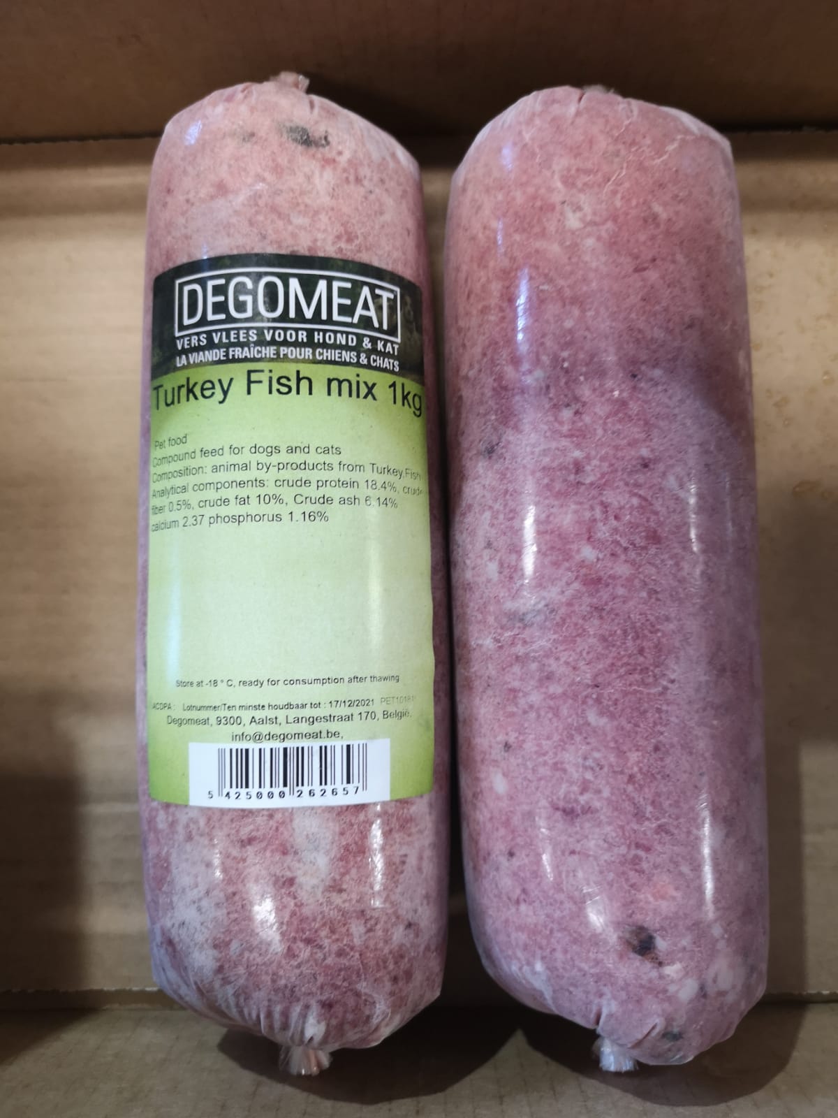 Degomeat Turkey & Fish 1kg