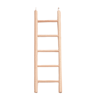 Flamingo Wooden Bird Ladder | Small - Medium