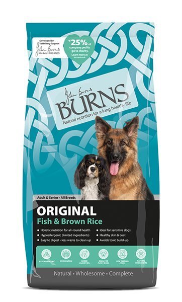 Burns Fish & Brown Rice