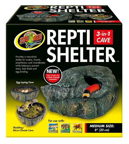 ZooMed 3-in-1 ReptiShelter Cave