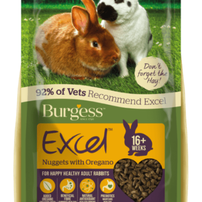 Burgess Adult Excel Rabbit Nuggets With Oregano 1.5kg