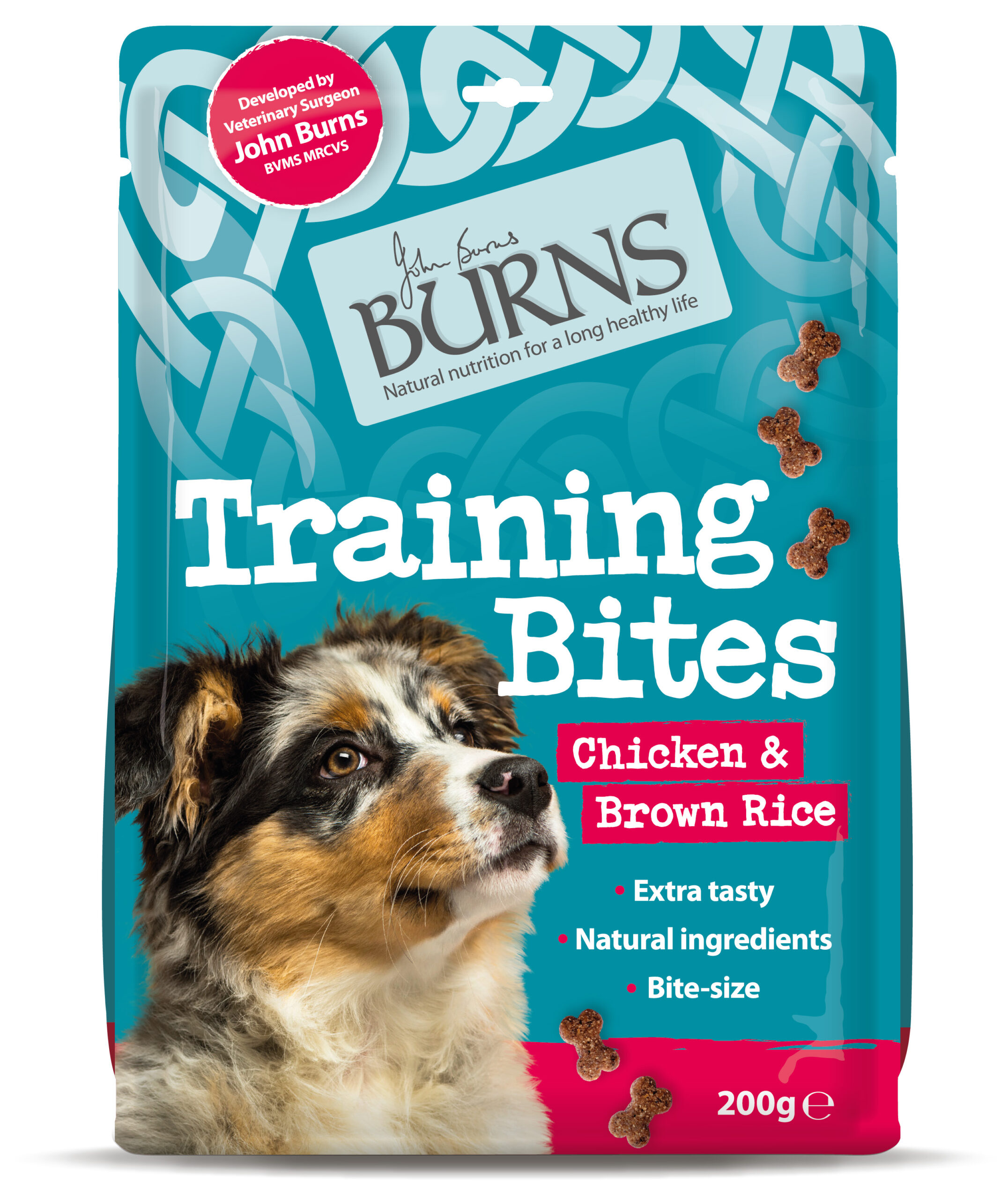 Burns Training Bites with Chicken & Brown Rice 200g