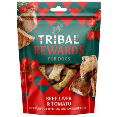Tribal Rewards Treats Beef Liver & Tomato 125g