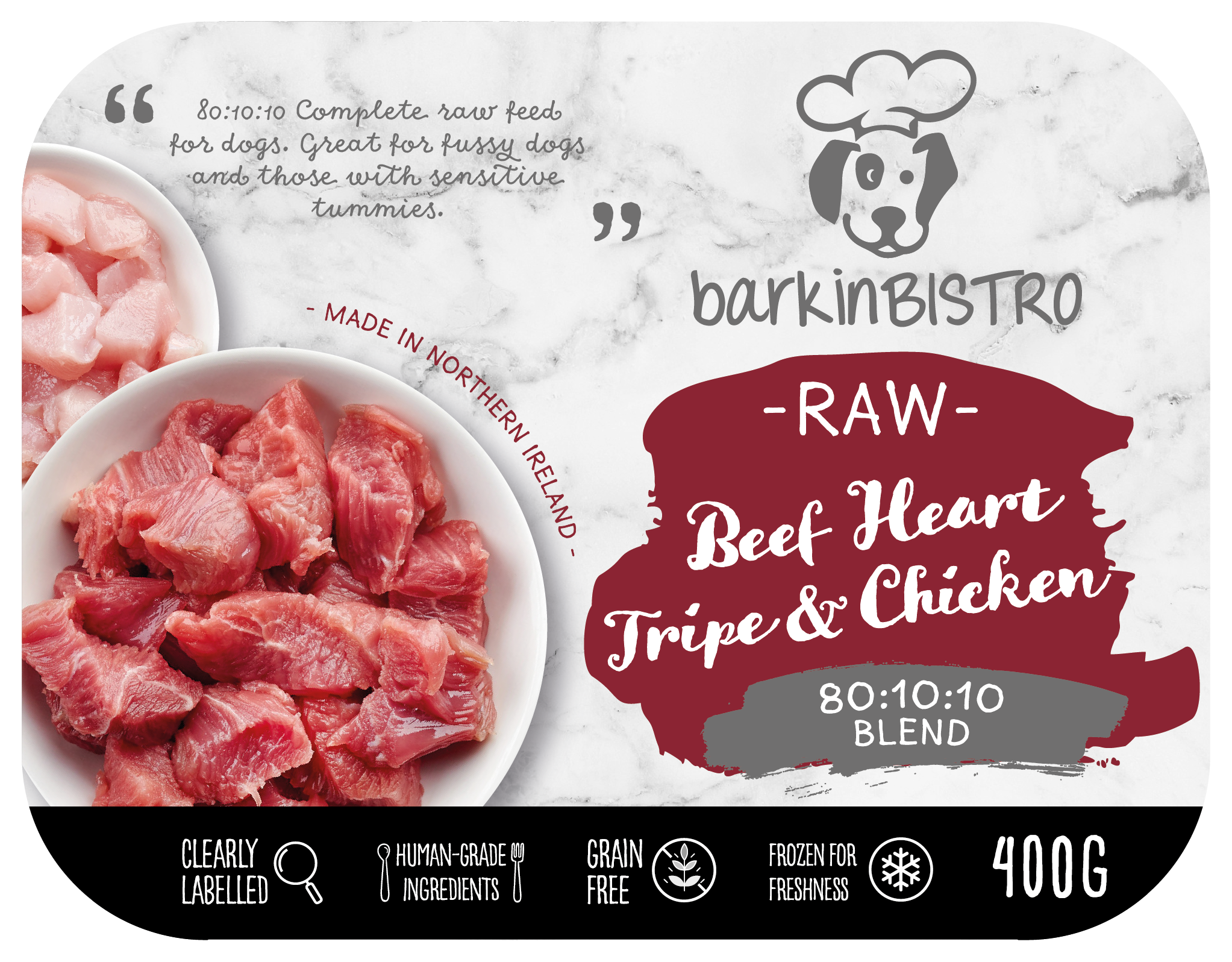 Barkin Bistro | Beef Heart, Tripe & Chicken