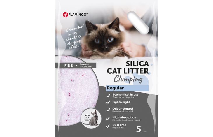 Silica Clumping Cat Litter 5L