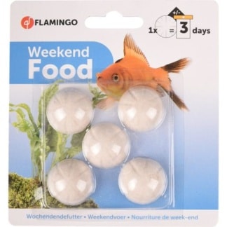 Flamingo Weekend Food Block x5