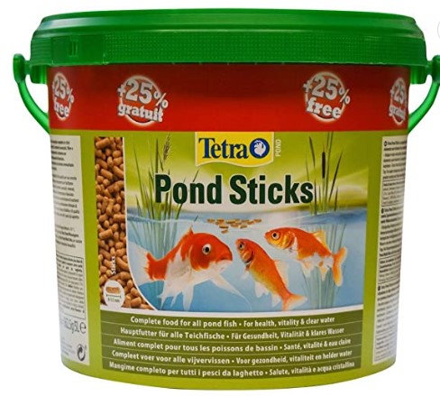 Tetra Pond Sticks mix 4L + 1L free