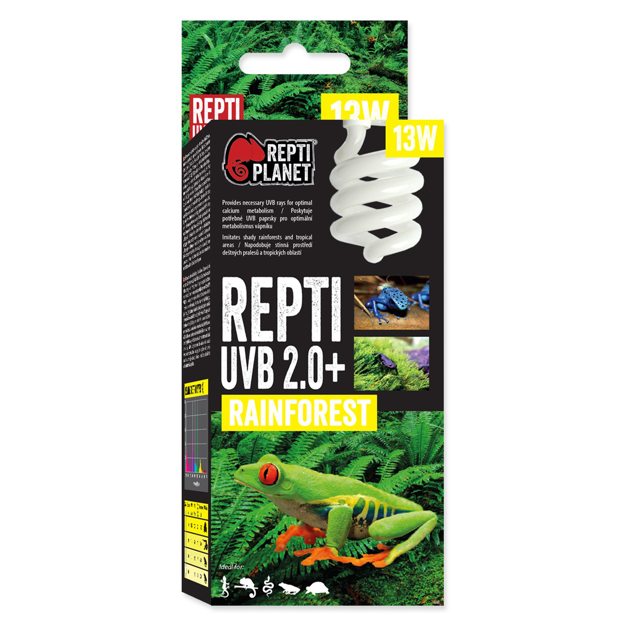 ReptiPlanet UVB 2.0+ Rainforest 13w