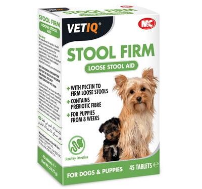 VetIQ Stool Firm Loose Stool Aid x45 Tablets