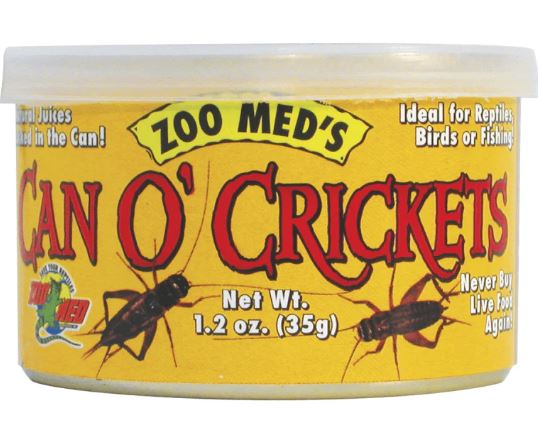 ZooMed Can o' Crickets 35g